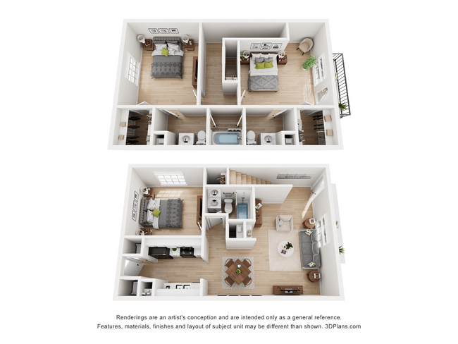 Floorplan - Dwell @ 1600 - College Station