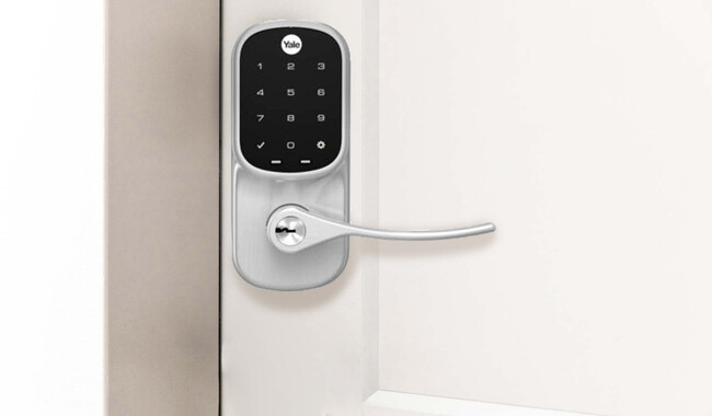 Unlock your front door with just a tap or use your keys; it's up to you. - Hillcreste Apartment Homes