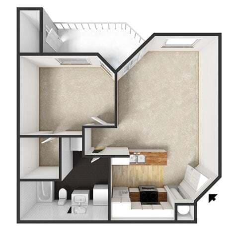 Floorplan - Commons at Avalon Park Apartments