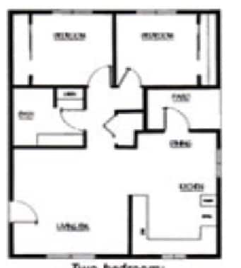 2BR/1BA - Brentwood Village
