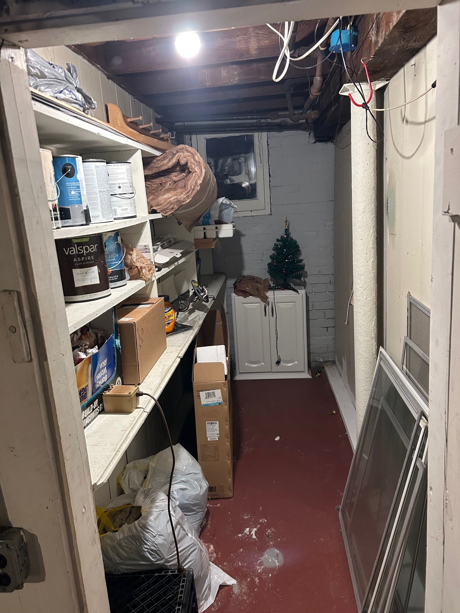 storage room in basement - 1075 Lakepointe St