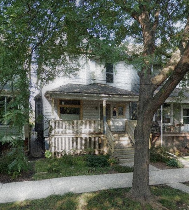 House in springtime - 2520 N Drake Ave