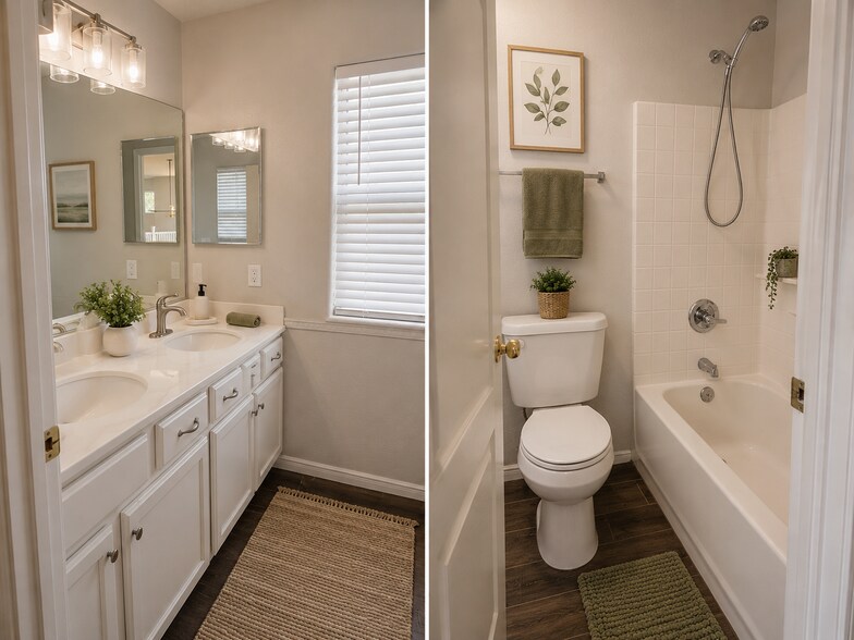 Upstairs Hall Bath - 20408 N 70th Dr