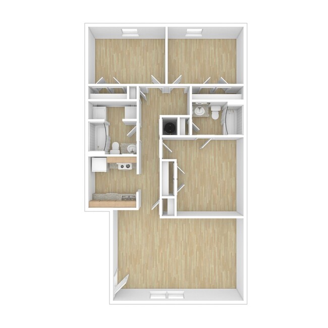 Floorplan - Parkridge Apartments