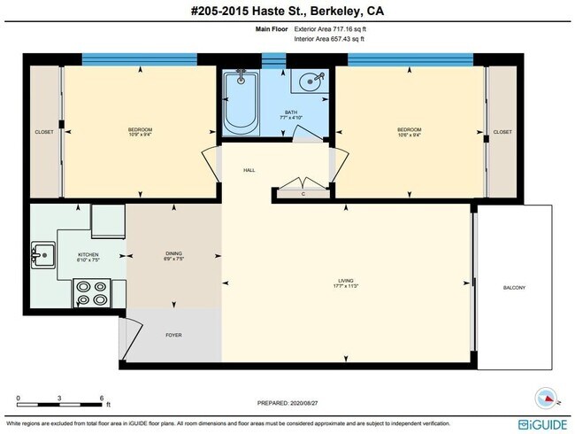 Floorplan - 2015 Haste St.
