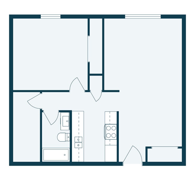 Floorplan - Bradbury Apartments