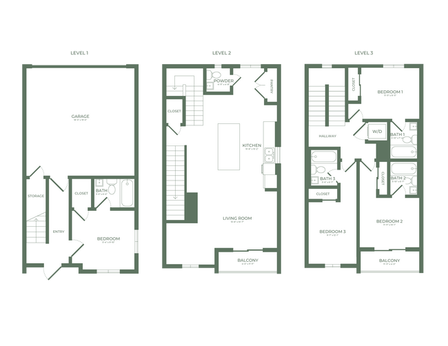 San Marcos Townhomes_floor plan - The Townhomes at The Timbers