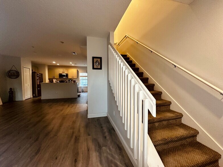 Second Floor Stairs - 416 Blue Bayou Ln