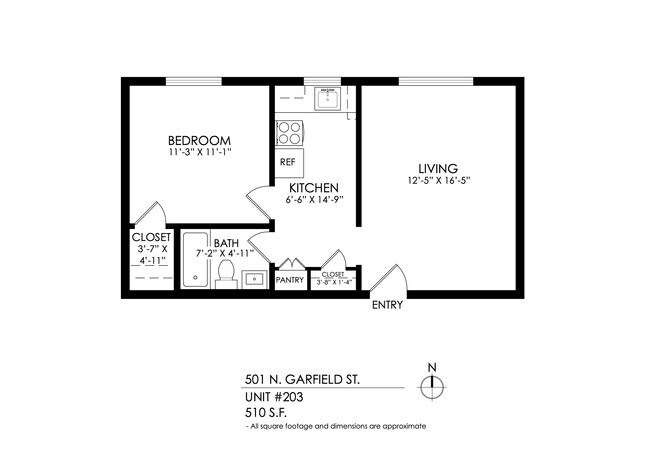Floorplan - 475-501 Garfield