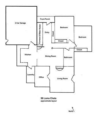 Floorplan - 58 Loma Chata Rd