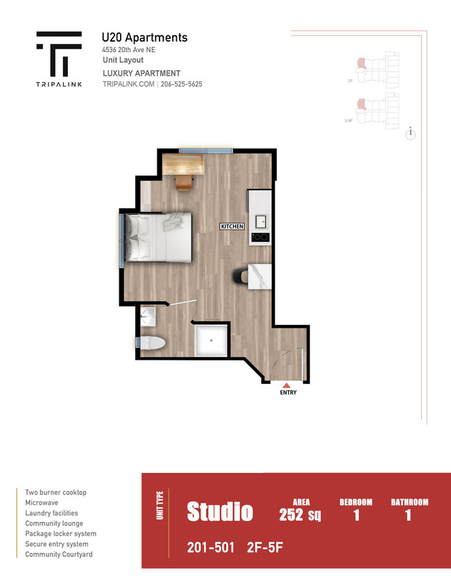 Floorplan - U20 Apartments