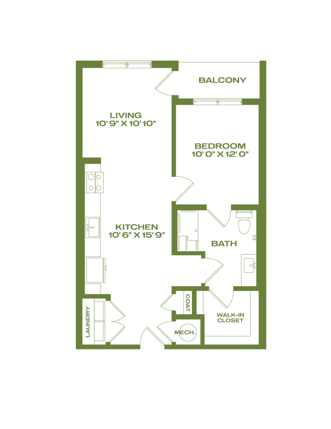 Floorplan - Artifact NoDa