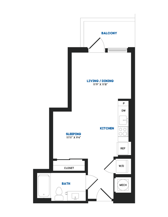 Floorplan - The Chase at Bryant Street