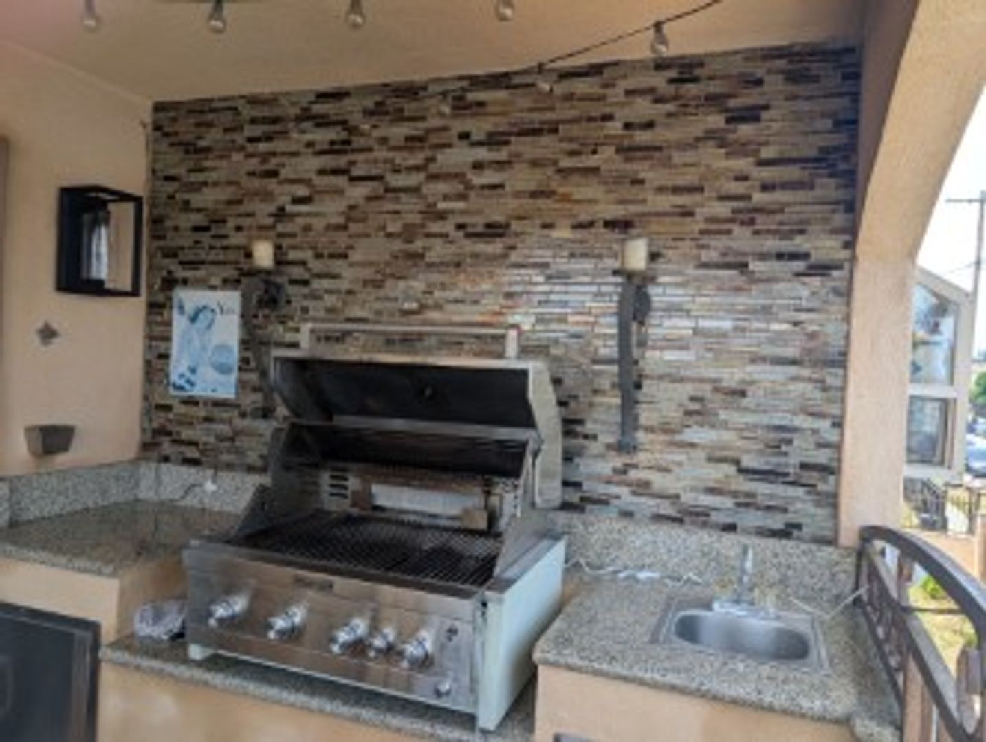 Barbecue on patio - 1520 W 227th St