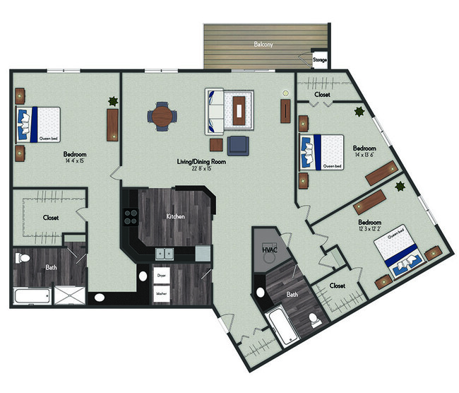 Floorplan - Holmes Lake by Broadmoor