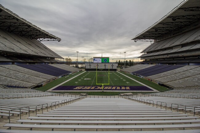 Husky Stadium is a short and easy bus ride - 7309 Sand Point Way NE