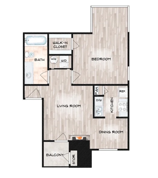 Floorplan - Prime at Lake Highlands