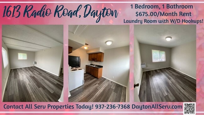 Building Photo - 1 Bedroom Apartment with Washer/Dryer Hook...