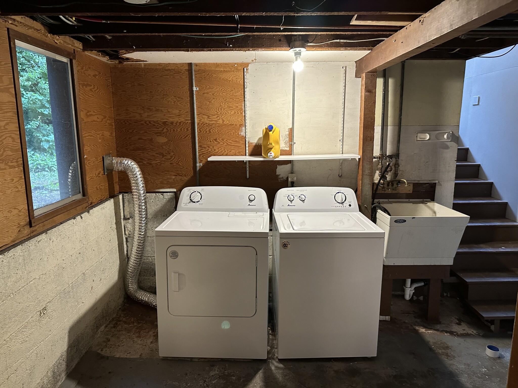 laundry in basement - 4038 Greenwood Avenue North
