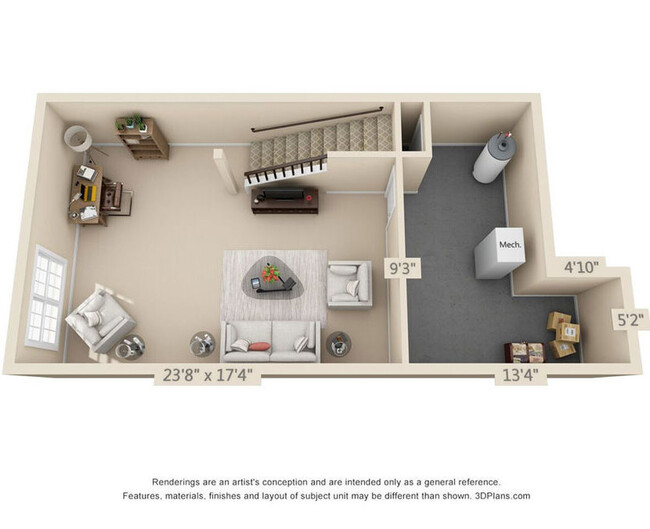 Floorplan - Prairie Pines Townhomes