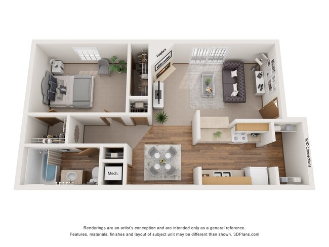 Floorplan - Prairie Commons - 55+ Senior Apartments