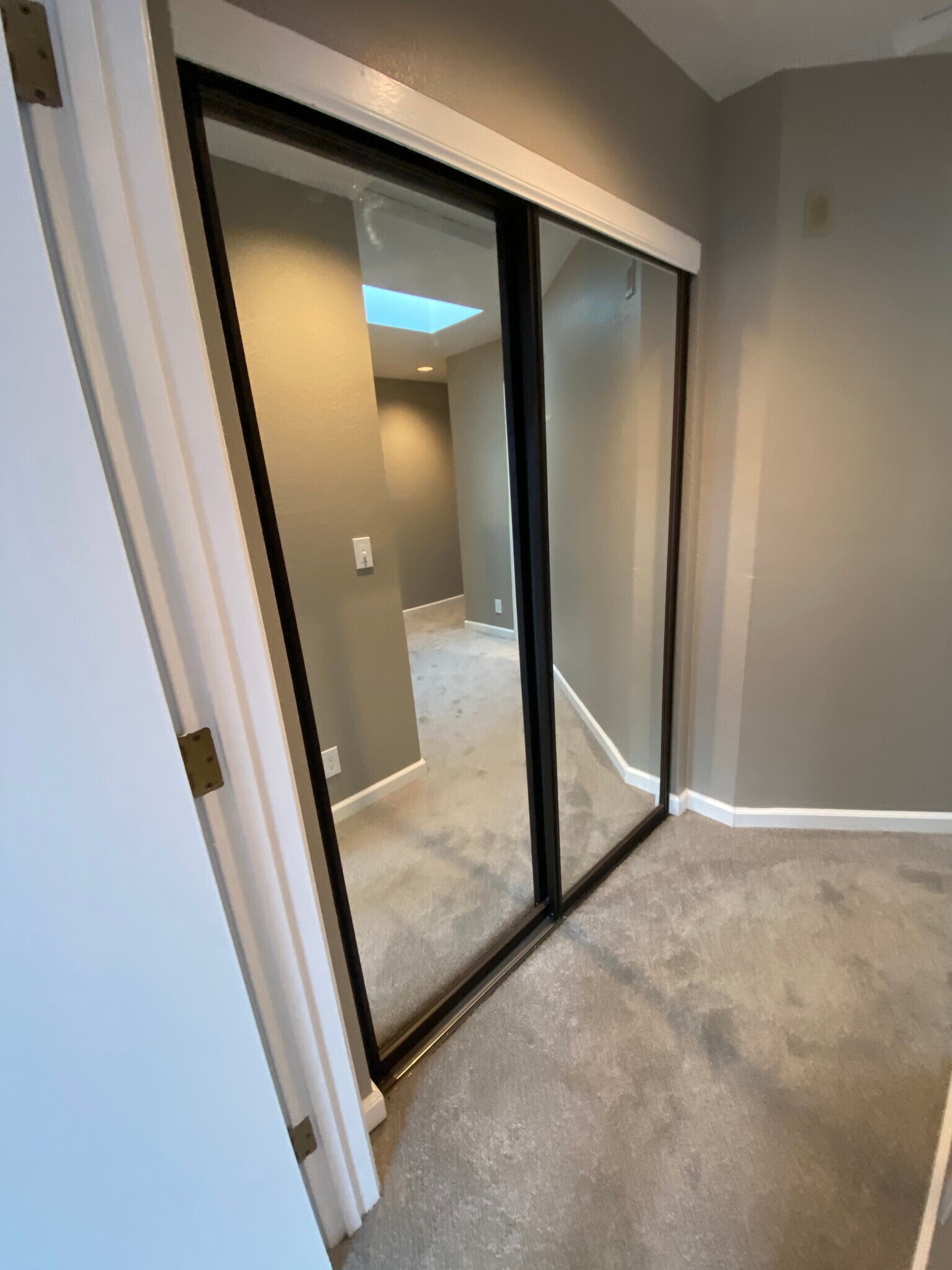 Top floor hallway linen closet - 443 Willow Ave