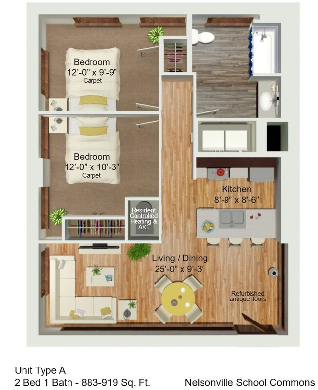 Floorplan - Nelsonville School Commons