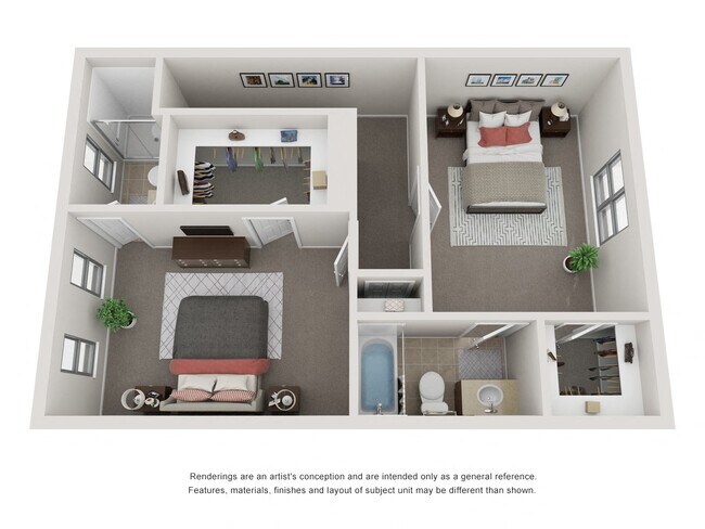 Floorplan - Colfax Townhomes
