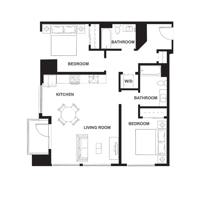 Floorplan - Eleanor H16 Apartments
