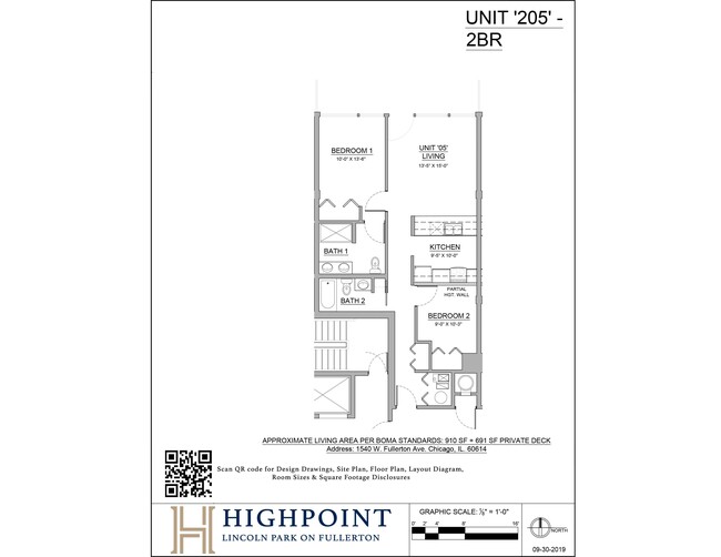 Floorplan - HIGHPOINT Lincoln Park on Fullerton