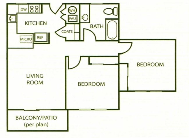 2BR/1BA - Gardens at Ironwood Senior Community for 62+