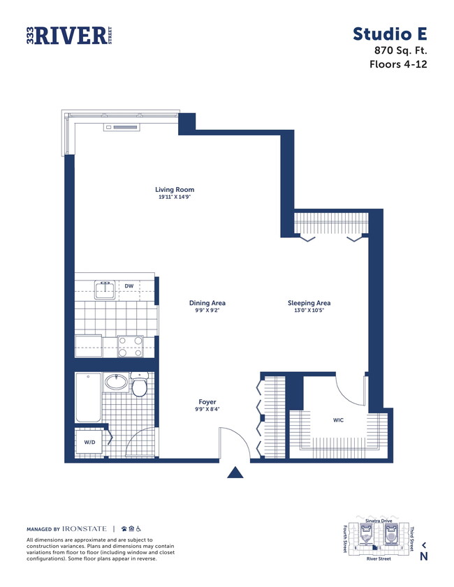 Floorplan - 333 River Street