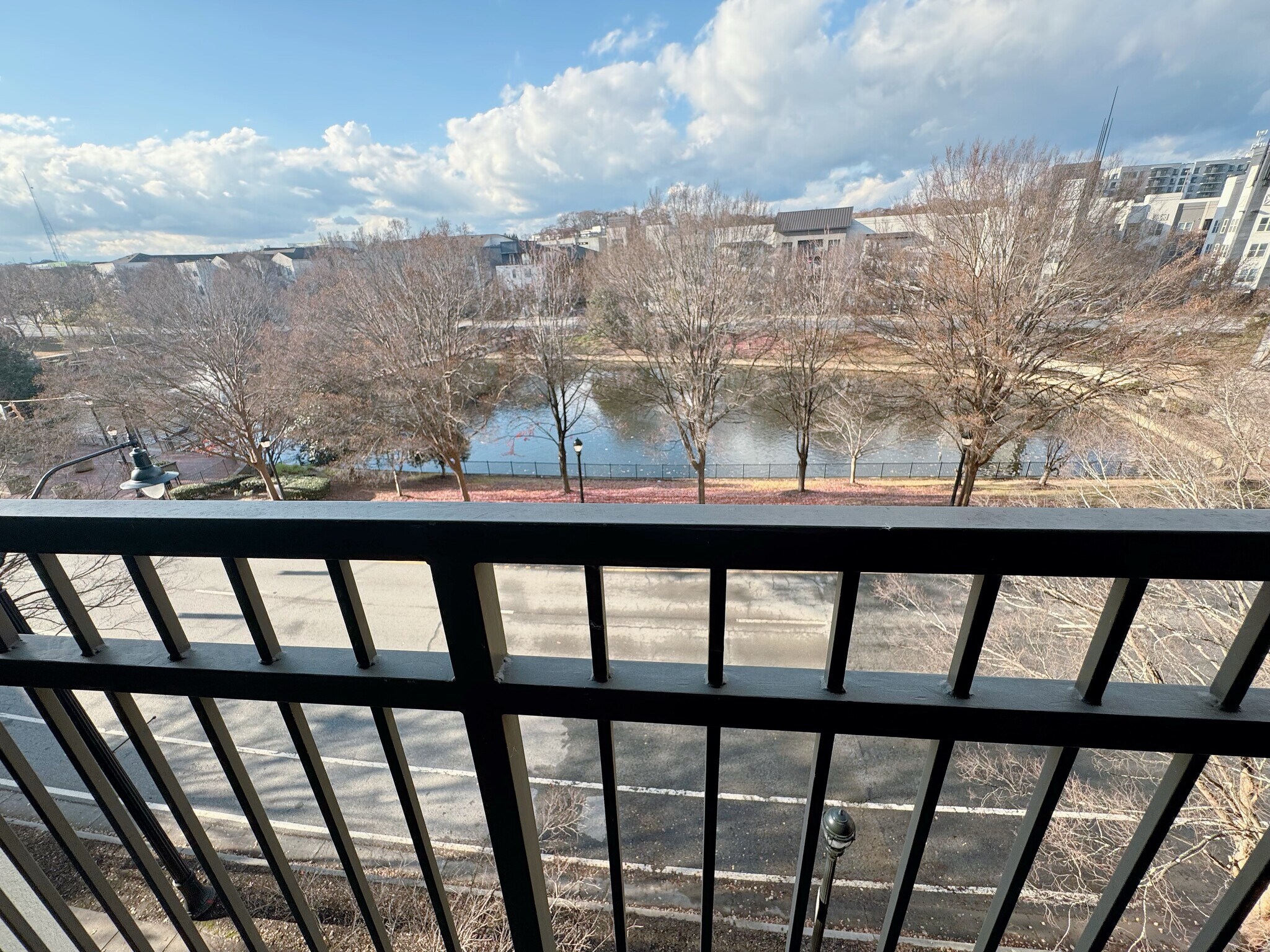Water view unit in winter - 390 17th St NW