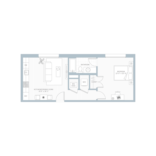 Floorplan - Lofts at Abrams Fixtures