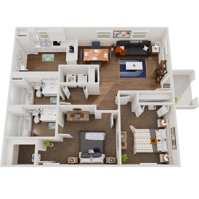 Floorplan - The Julep & Julep Flats