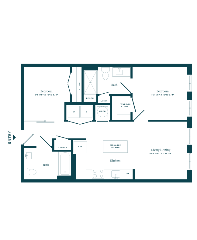 Floorplan - The Lockwood