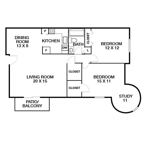 Floorplan - Royal Crest Marlboro Apartment Homes