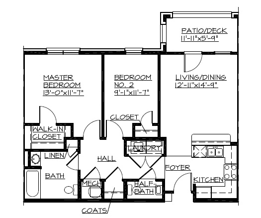 2BR/2BA - Wesleyan Place