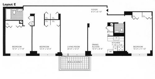 3BR/2BA - Spring Creek Towers