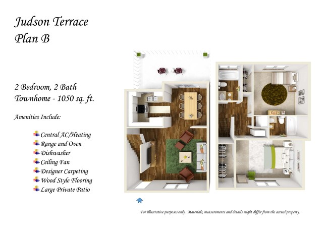 Floorplan - Judson Terrace