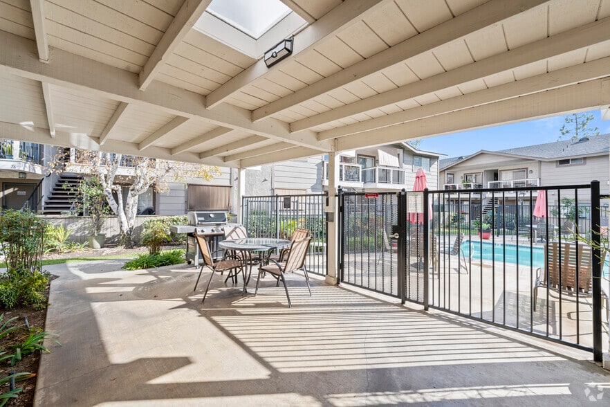 Pool Patio - Sunnyside Senior Apartments