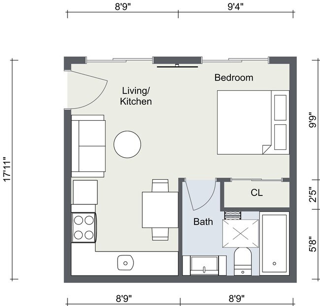Floorplan - The Leland
