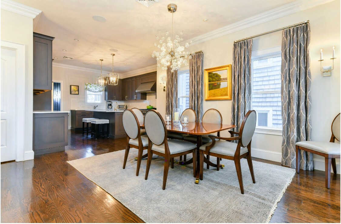 Dining open to kitchen. - 846 E Broadway