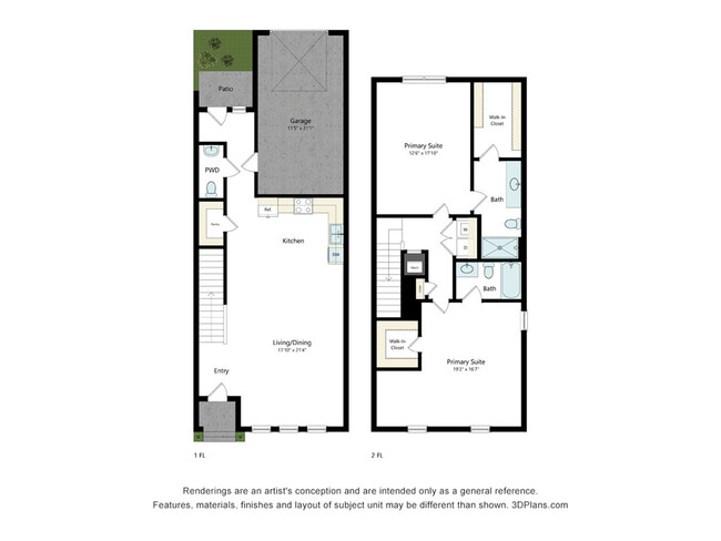 Paprika Floor Plan - Covey Homes Clements Ferry