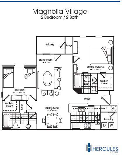 Floorplan - Magnolia Village