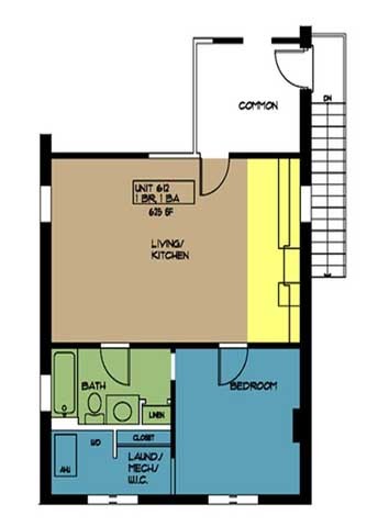 Floorplan - Green Street Apartments