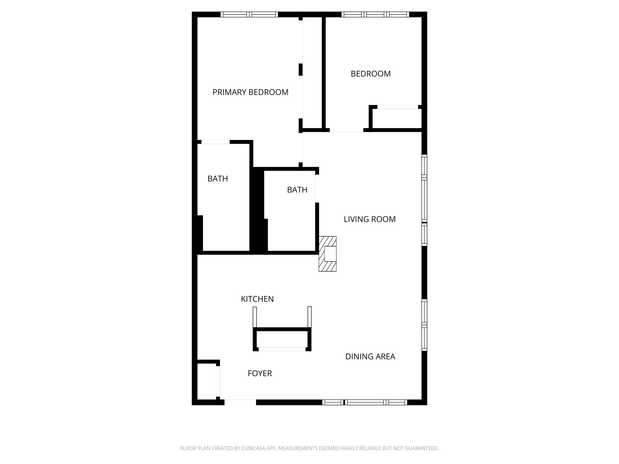 Floor Plan - 4751 N Artesian Ave #409