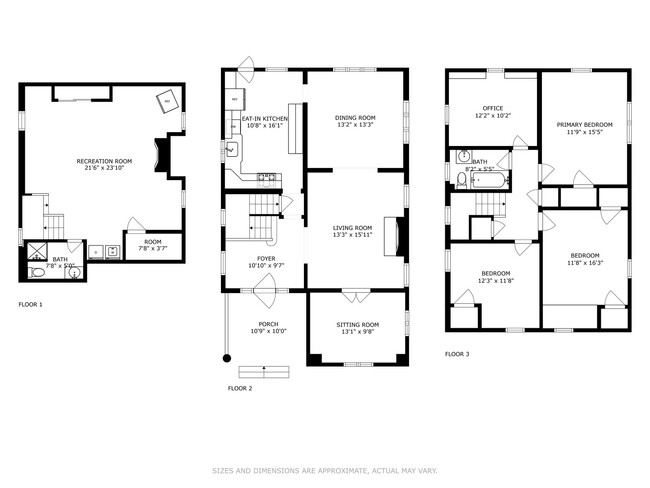 Floor Plan - 1106 Clay Ave