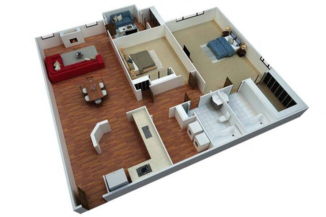 Floorplan - The Austin Apartment Homes