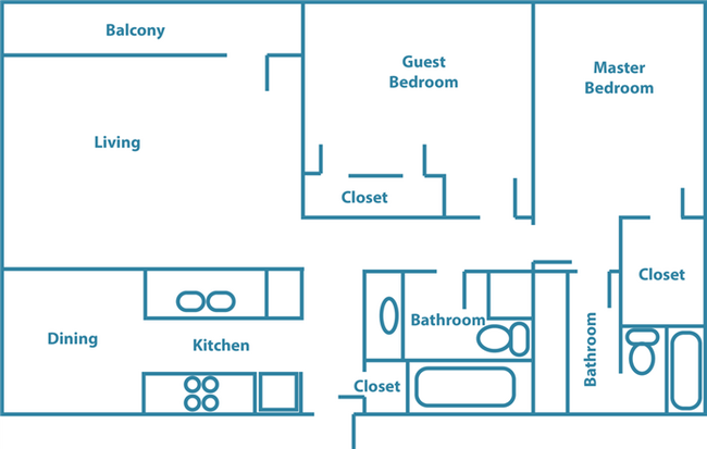 Floorplan - Parea Oak Lawn